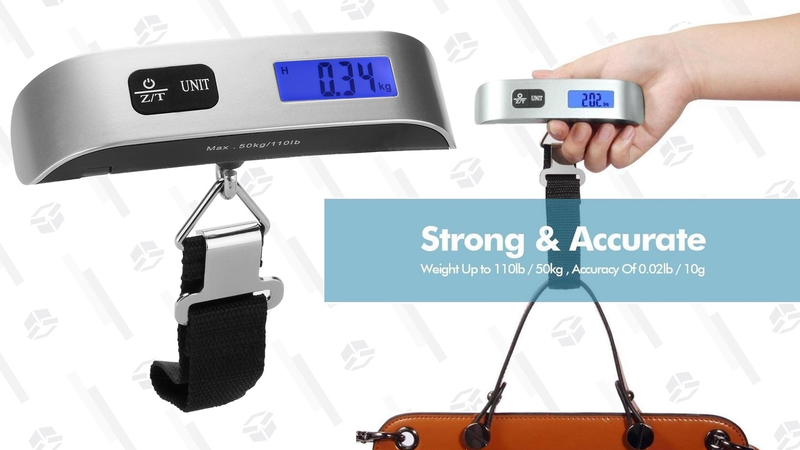 Dr. Meter Hanging Luggage Scale | $6 | Amazon | Promo code WO2N6ORR